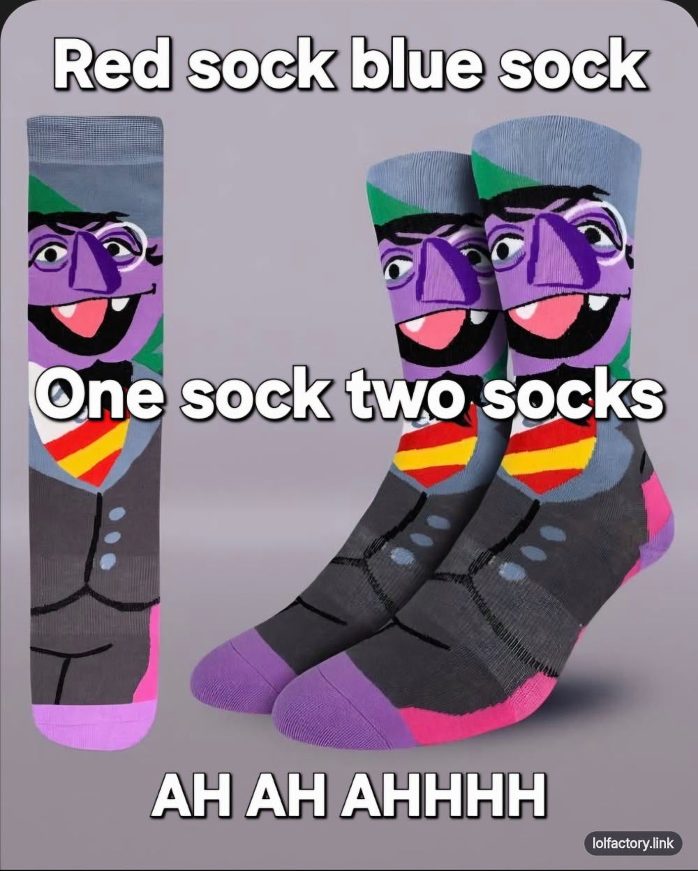 One Sock Two Socks Sesame Street Count
